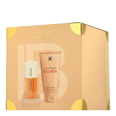 Laura Biagiotti Roma Set mit Body Lotion