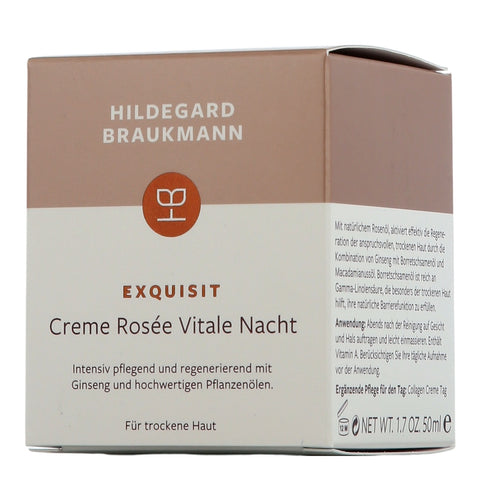 Hildegard Braukmann Exquisit Nacht Creme Rosée Vitale