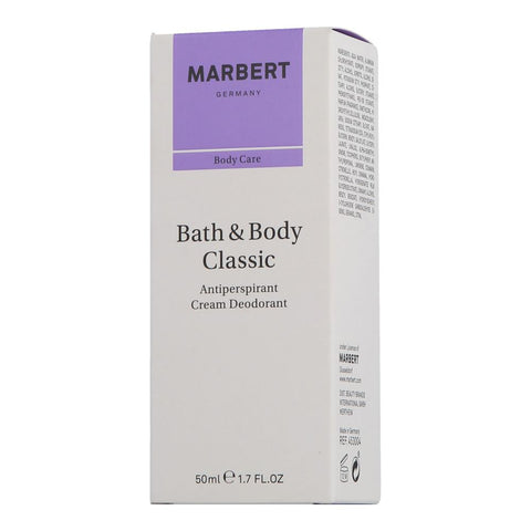 Marbert Bath & Body Classic Anti-Perspirant Deodorant Cream