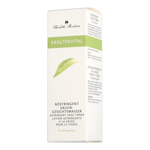 Charlotte Meentzen Kräutervital Adstringent Salvia-Gesichtswasser für fettige Haut