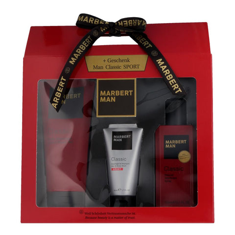 Marbert Man Classic Set mit Deodorant Spray