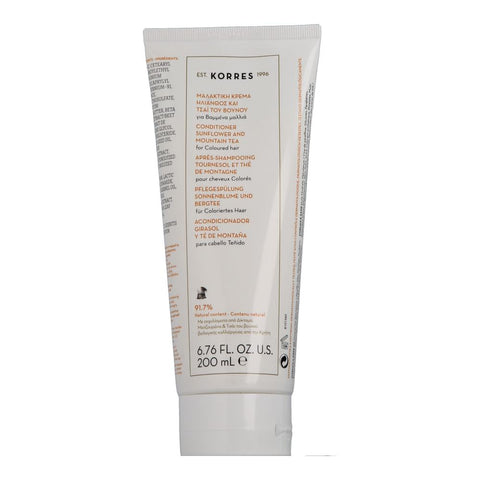 Korres Hair Care Sunflower & Mountain Tea Conditioner