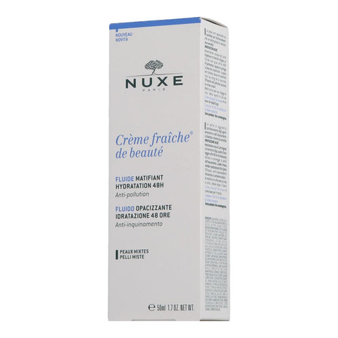 Nuxe Crème Fraîche de Beauté Fluide Matifiant Hydratation 48H