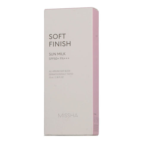 Missha All Around Safe Block Soft Finish Sun Milk SPF 50+ PA+++