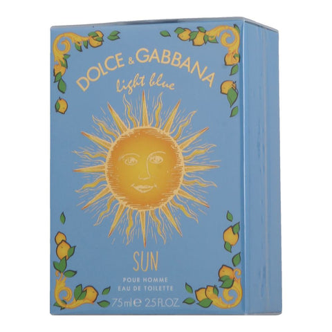 Dolce & Gabbana Light Blue pour Homme Sun Eau de Toilette Spray
