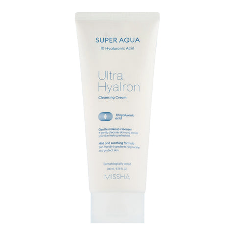 Missha Super Aqua Ultra Hyalron Cleansing Cream