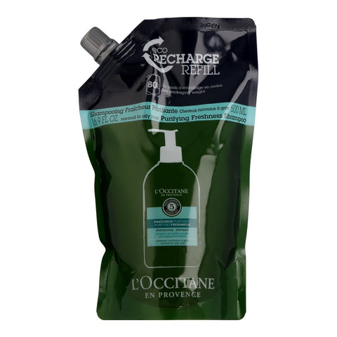 L'Occitane Aromachologie Fraicheur Purifiante Shampooing Eco-Recharge