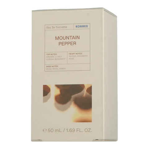 Korres Mountain Pepper Eau de Toilette Spray