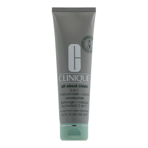 Clinique All About Clean 2-in-1 Charcoal Mask + Scrub