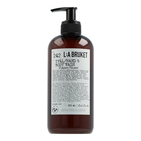 L:A BRUKET Cleansing 242 Hand & Body Wash Elder