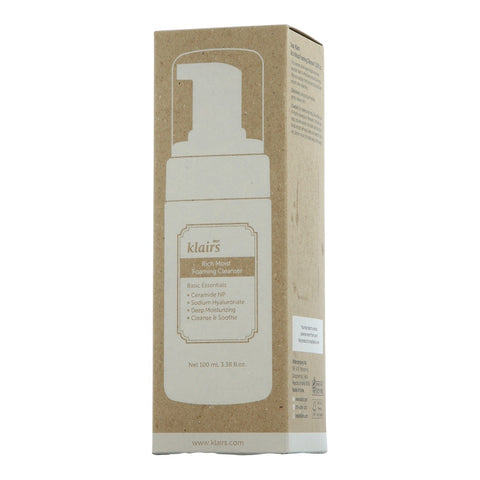 dear, Klairs Rich Moist Foaming Cleanser