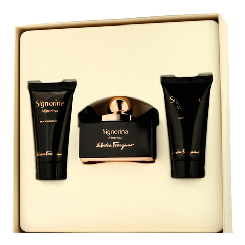 Salvatore Ferragamo Signorina Misteriosa Set mit 2x Pflege