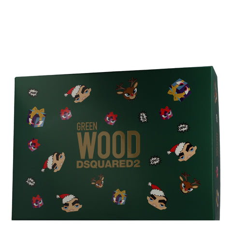 Dsquared² Green Wood Set mit Shower Gel