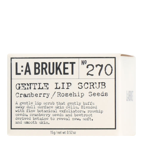 L:A BRUKET Lip Care 270 Gentle Lip Scrub