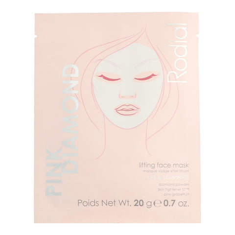 Rodial Pink Diamond Lifting Face Mask with Diamond Powder