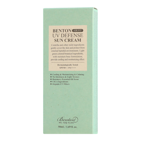 Benton Sun Care Air Fit UV Defense Sun Cream SPF 50+