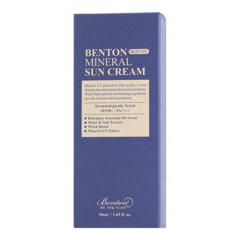 Benton Sun Care Skin Fit Mineral Sun Cream SPF 50+