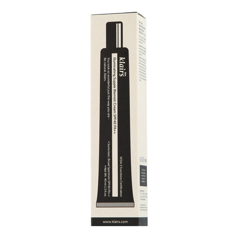 dear, Klairs Fundamental Illuminating Supple Blemish Cream SPF 40