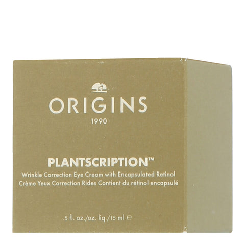 Origins Plantscription Wrinkle Correction Eye Cream with Encapsulated Retinol