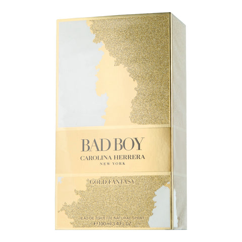 Carolina Herrera Bad Boy Collector Gold Fantasy Eau de Toilette Spray