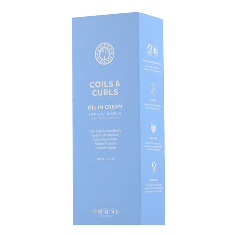 Maria Nila Coils & Curls Oil in Cream