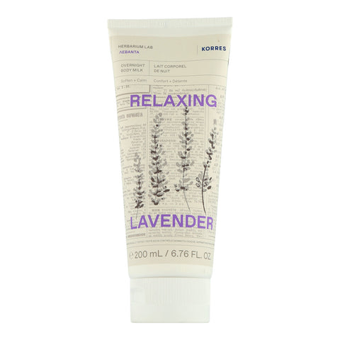 Korres Relaxing Lavender Overnight Body Milk