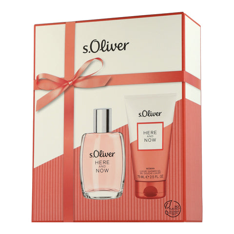 s.Oliver Here and Now for Women Set mit Shower Gel