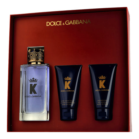 Dolce & Gabbana K Set mit EdT, Shower Gel & Aftershave Balm