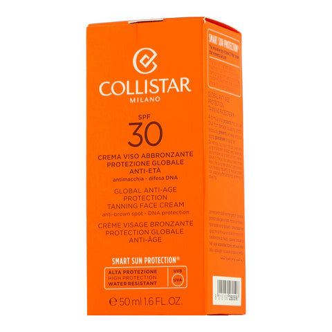Collistar Smart Sun Protection Global Anti-Age Protection Tanning Face Cream SPF 30