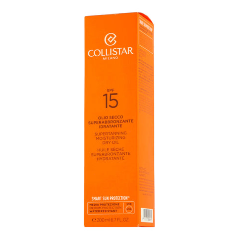 Collistar Smart Sun Protection Supertanning Moisturizing Dry Oil SPF 15