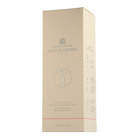 Molton Brown Delicious Rhubarb & Rose Bath & Shower Gel Refillable