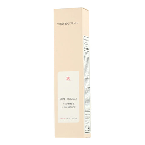 THANK YOU FARMER Sun Project Shimmer Sun Essence SPF 30