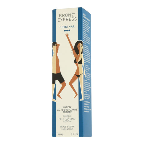 Académie Bronz'Express Lotion Auto-Bronzante Teintée Visage & Corps
