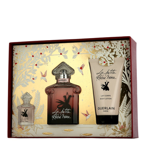 Guerlain La Petite Robe Noire Set mit EdP Spray, Mini EdP & Body Lotion