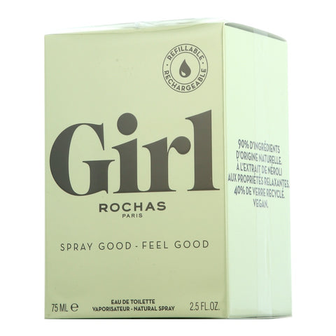 Rochas Girl Eau de Toilette Spray (nachfüllbar)