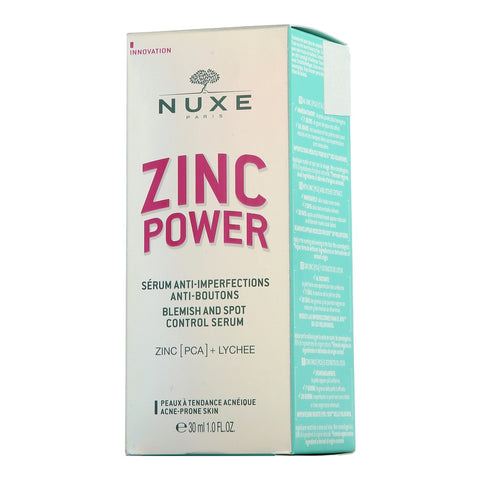 Nuxe Zinc Power Sérum Anti-Imperfections Anti-Boutons