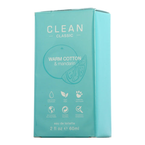 Clean Warm Cotton & Mandarin Eau de Toilette Spray