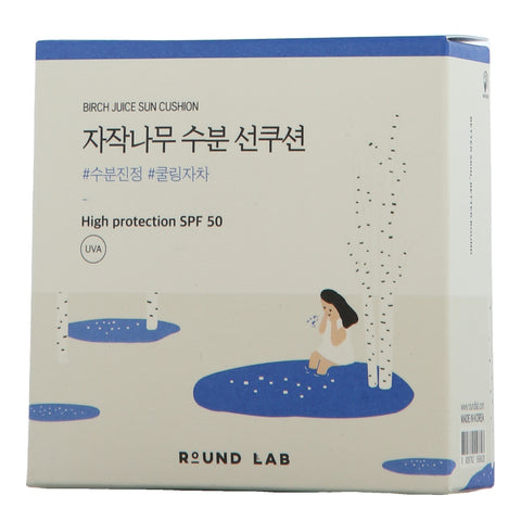 ROUND LAB Birch Juice Moisturizing Sun Cushion