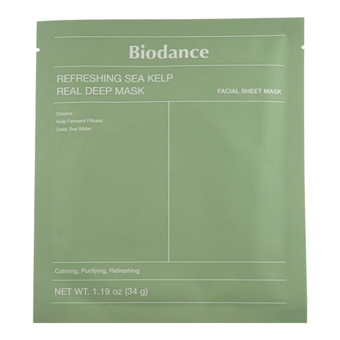 Biodance Masks Refreshing Sea Kelp Real Deep Mask