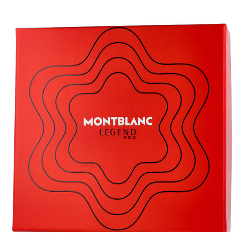 Montblanc Legend Red Set mit Shower Gel