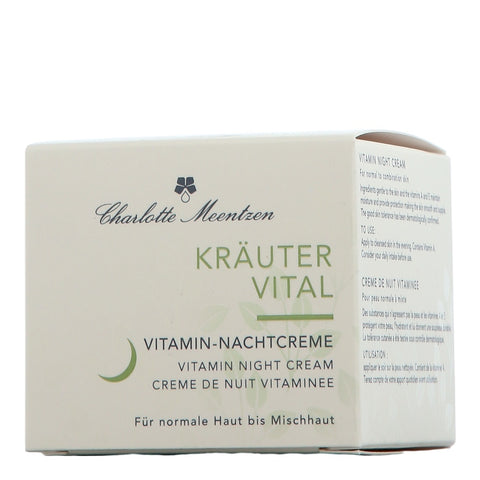 Charlotte Meentzen Kräutervital Vitamin-Nachtcreme für normale Haut bis Mischhaut