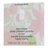 Clinique Stay-Matte Sheer Pressed Powder