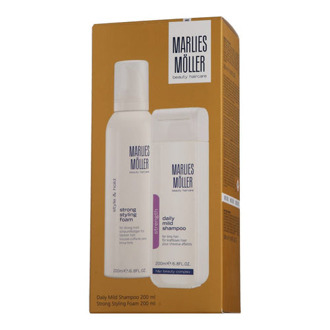 Marlies Möller Strength Haarpflegeset mit Daily Mild Shampoo