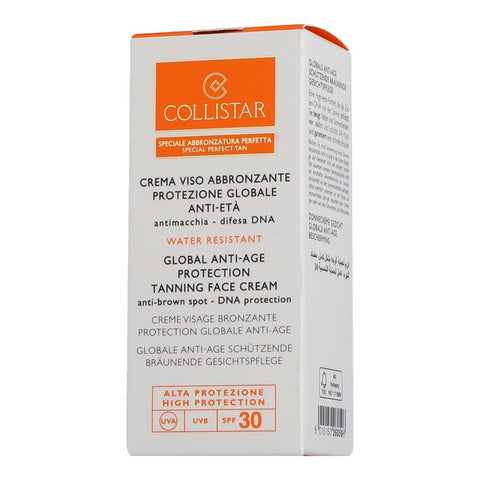 Collistar Special Perfect Tan Global Anti-Age Protection Tanning Face Cream SPF 30