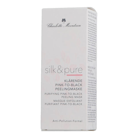 Charlotte Meentzen Silk & Pure Klärende Pink-To-Black Peelingmaske