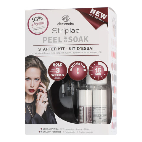 Alessandro Striplac Peel or Soak Starter Kit