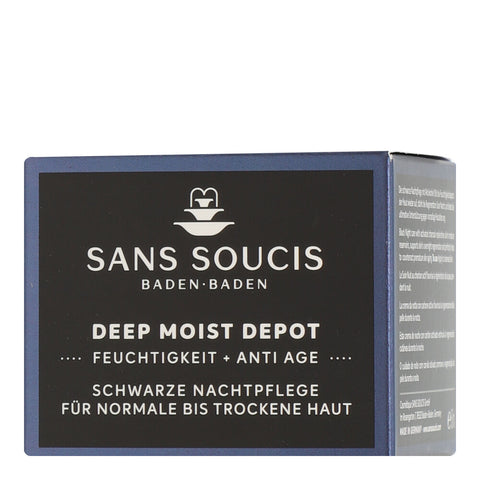 Sans Soucis Deep Moist Depot Schwarze Nachtpflege