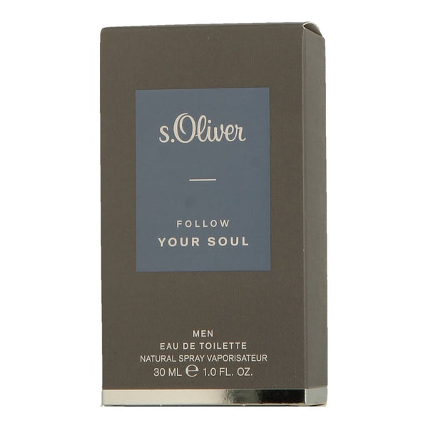 s.Oliver Follow Your Soul Men Eau de Toilette Spray