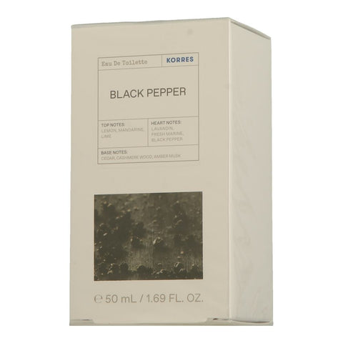 Korres Black Pepper Eau de Toilette Spray