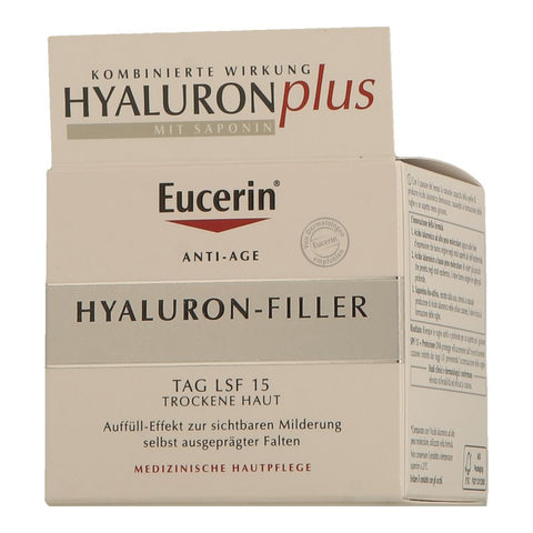 Eucerin Hyaluron-Filler Tag LSF 15 Trockene Haut